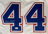 Hank Aaron Signed Atlanta Braves 2023 Nike City Connect Baseball Jersey JSA LOA