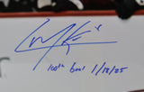 Cale Makar Autographed/Inscribed 16x20 Photo "100th Goal 1/18/25" 3D Fanatics