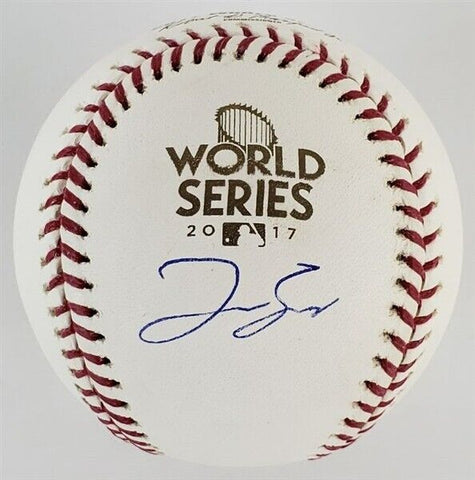 George Springer Signed Official 2017 Astros World Series Baseball (USA SM COA)
