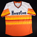 Cristian Javier Signed Houston Astros Jersey "2022 WS Game 4 No Hitter"(Beckett)