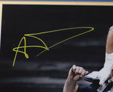 Aaron Donald Signed Framed 16x20 Rams Sack Spotlight Photo vs. Tom Brady JSA