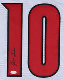 Javian Hawkins Signed Louisville Cardinals Jersey (JSA COA) Atlanta Falcons R.B.