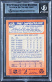 Islanders Pat LaFontaine Authentic Signed 1988 O-Pee-Chee #123 Card BAS Slabbed