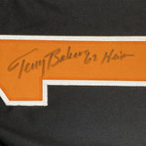 Autographed/Signed Terry Baker Heisman 62 Oregon State Black Jersey PSA/DNA COA