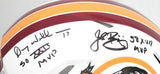 Doug Williams John Riggins Mark Rypien Signed F/S F/W Speed Authentic Helmet