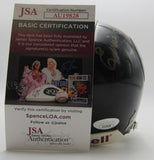 Chuck Noll/Ernie Stautner HOF Steelers Auto/Signed Mini Helmet JSA 201579