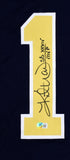 Kurt Warner Autographed Blue Gold Pro Style Jersey w/ SB MVP -Beckett W Hologram