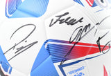 Marquinhos/Pepe/Paqueta/Martinelli/Ederson/Magalhaes Autographed Soccer Ball JSA