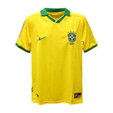 Dunga Signed Vintage Brazil FC Home Soccer Jersey #8 with Beckett COA