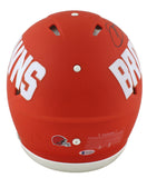 Browns Odell Beckham Signed Amp Authentic Proline F/S Speed Helmet BAS Witnessed