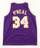 Shaquille O'Neal Signed Los Angeles Lakers Jersey (JSA) 4xNBA Champion / Big Man