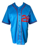 Nolan Arenado St. Louis Signed Throwback Blue Baseball Jersey JSA