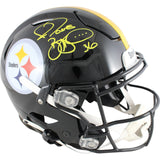 Jerome Bettis Autographed Pittsburgh Steelers SpeedFlex Helmet Beckett 49196