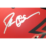 Deion Sanders Autographed Atlanta Falcons Pro Rave Helmet Beckett Witness 51720