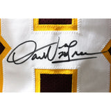 Darrell Green Autographed/Signed Pro Style Red XL Jersey Beckett Witness 51834
