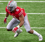 Jonathon Cooper Signed Ohio State Buckeyes Jersey (JSA COA) Broncos Linebacker