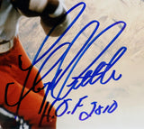 Floyd Little & Terrell Davis Autographed 16x20 Photo Lighted Framed Beckett COA