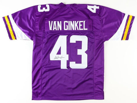 Andrew Van Ginkel Signed Minnesota Vikings Jersey (JSA COA) 2019 5th Round Pick