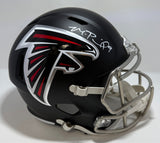 Falcons MICHAEL PENIX JR. Signed Full Size Replica Rave Helmet AUTO - BAS