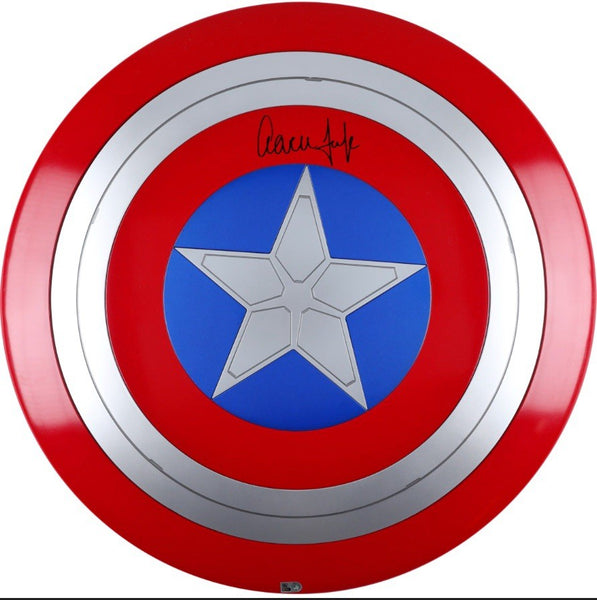 Aaron Judge Signed Marvel Captain America Shield Yankees Auto Fanatics MLB NIB