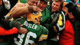 LeRoy Butler Signed Green Bay Packers Jersey (JSA) 1st Ever Lambeau Leap / D.B.