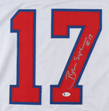 Brian Sipe Signed 1984 USFL New Jersey Generals Jersey (Beckett COA) Browns QB