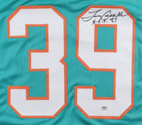 Larry Csonka Signed Miami Dolphins Jersey (PSA) Super Bowl VIII Champion & MVP