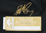 Warriors Stephen Curry Signed Black Jordan Brand Nike SC Edition Jersey BAS Wit