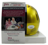 Rocky Bleier Autographed/Inscribed Flash Mini Football Helmet Steelers JSA