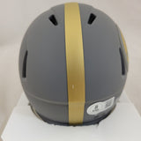 ROMAN WILSON SIGNED PITTSBURGH STEELERS SLATE SPEED MINI HELMET BECKETT QR