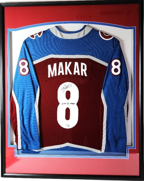 Cale Makar Fanatics Breakaway Auto. w/ script "2022 SC Champs" Avalanche Jersey