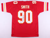 Neil Smith Signed Chiefs Jersey (Smith Hologram) 6x Pro Bowl (1991-1995,1997)