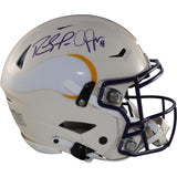 Randy Moss Justin Jefferson Signed Minnesota Vikings SpeedFlex Helmet BAS 57982