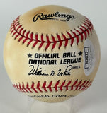 Eric Young Autographed Colorado Rockies Official Rawlings Baseball JSA COA