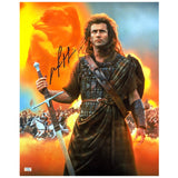 Mel Gibson Autographed 1995 Braveheart Classic William Wallace 16x20 Photo