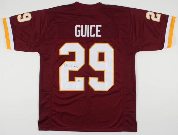 Derrius Guice Signed Washington Jersey (Beckett COA) Redskins Running – Super Sports Center