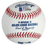Braves Larry Wayne Chipper Jones Jr. HOF 18 Authentic Signed Oml Baseball w/