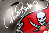 Ronde Barber Autographed Buccaneers Speed Mini Helmet- Beckett W Hologram *White