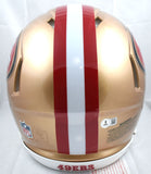 Vernon Davis Autographed 49ers F/S Speed Authentic Helmet - Beckett W Hologram