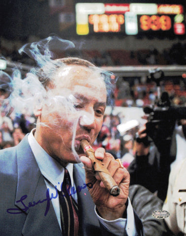 Lenny Wilkens Autographed Signed 8x10 Photo Seattle Supersonics MCS Holo #87462
