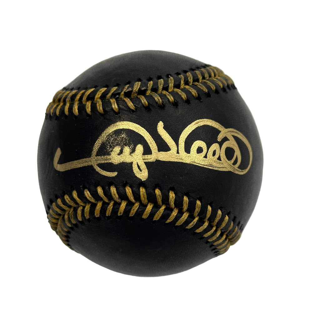 Roml Autographed/Signed Gary Sheffield Black Rawlings ROML Baseball JSA COA ...