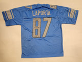 SAM LaPORTA AUTOGRAPHED SIGNED PRO STYLE XL CUSTOM JERSEY w/ BECKETT QR