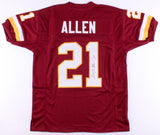 Terry Allen Signed Redskins Jersey (JSA COA) 8614 Career Rushing Yards 79 TD's