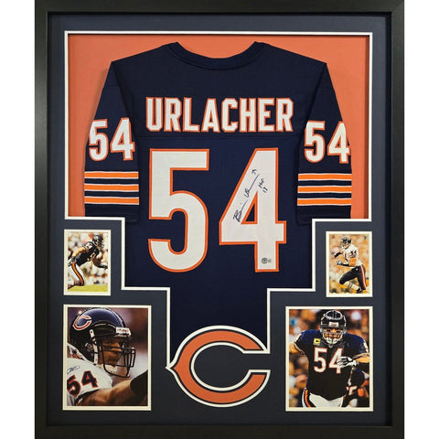 Brian Urlacher Autographed Signed Framed Chicago Bears Jersey BECKETT