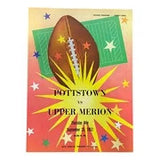 Pottstown vs Upper Merion High School Football Program September 25 1952