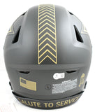 Roger Staubach Signed Cowboys F/S Salute 2025 SpeedFlex Helmet - Beckett W Holo