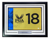 Rory McIlroy Signed Framed 2014 PGA Tour Championship Golf Flag JSA Hologram