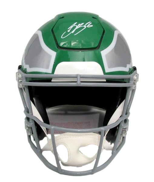Saquon Barkley Signed Full Size Speed Flex Authentic Helmet Eagles PSA/DNA 03763