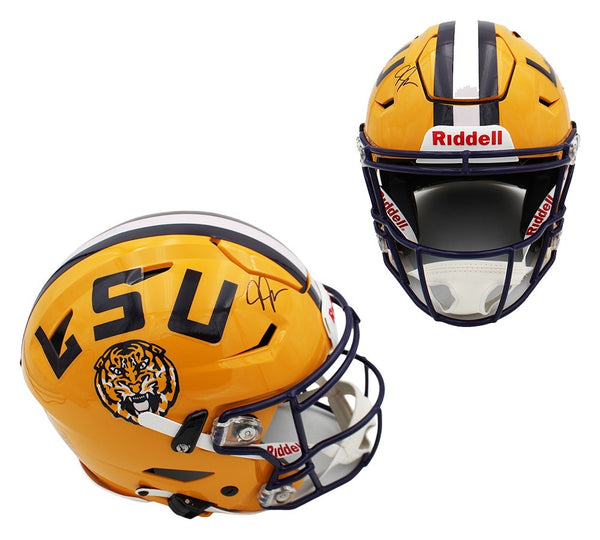 Justin Jefferson Signed LSU Tigers Speed Flex Authentic NCAA Helmet