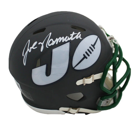 Joe Namath Signed New York Jets Speed AMP NFL Mini Helmet